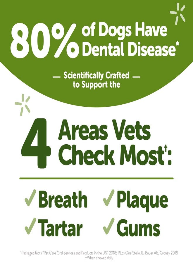 ويمزيس مكافآت ويمزيز ويلنس فريشيزيز لتنظيف أسنان الكلاب، حجم صغير جدًا، (56 قطعة) - Image 2